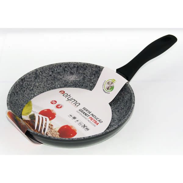 FRYING PAN IND.GRANIT PETRA 24CM