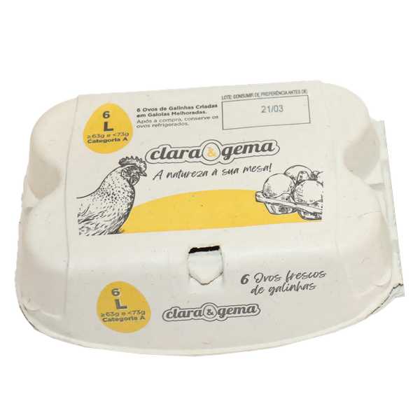 EGGS CLARA&GEMA CLASSE A-L 6UN