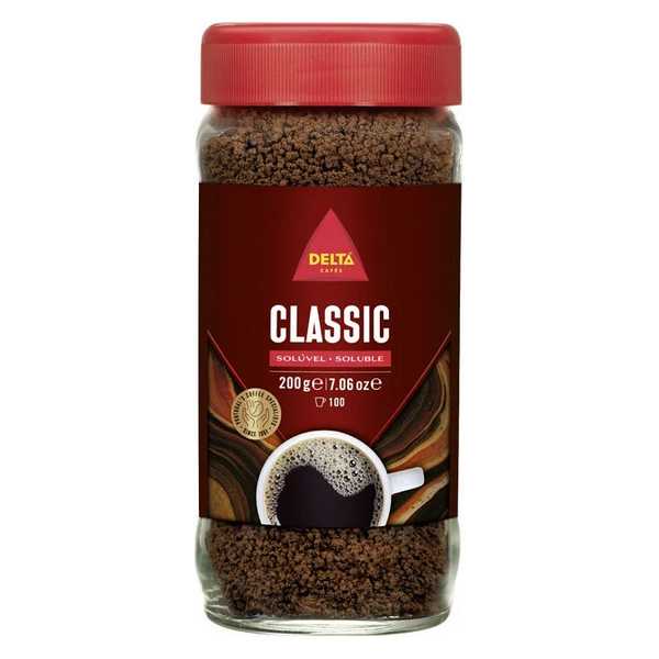 COFFEE DELTA SOLUV.CLASSIC 200G