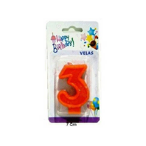 CANDLE ANIVERSARIO N3 12815
