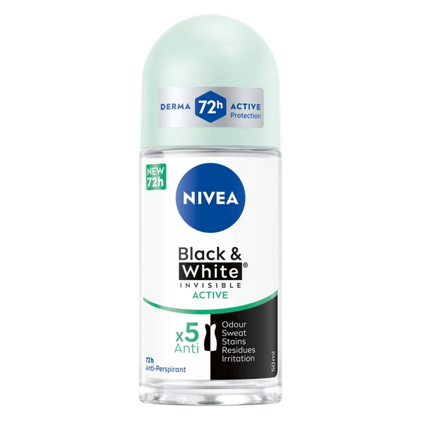 DEODORANT NIVEA R-ON W.B&W.ACTIV.50M