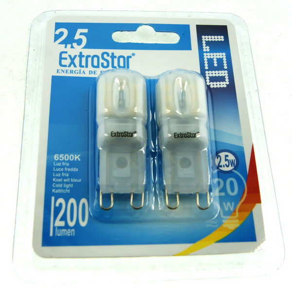 LIGHT BULB E/STAR LED G9 2