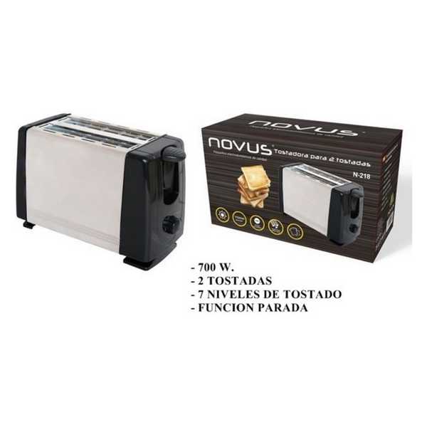TOASTER NOVUS 700W 2T.N-218