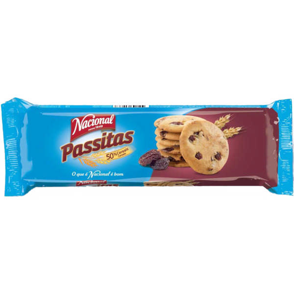 COOKIES NACIONAL PASSITAS 150G