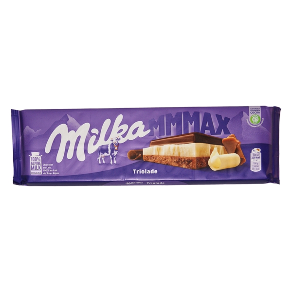 CHOCOLATE MILKA TRIOLADE 280G