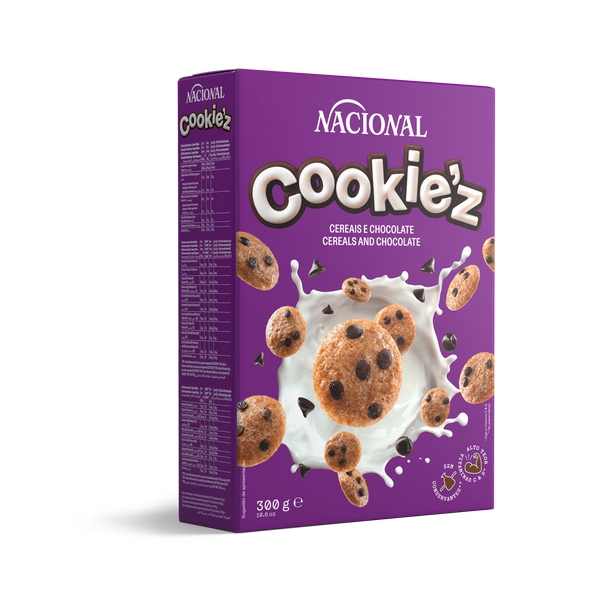 CEREALS NACIONAL COOKIE'Z 300G