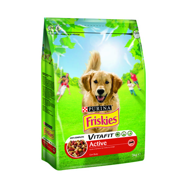 FRISKIES DOG VIT.ACTIVE C.VACA 3KG