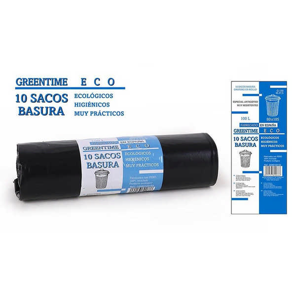 BAG LIXO 80X105 100L 10U G150