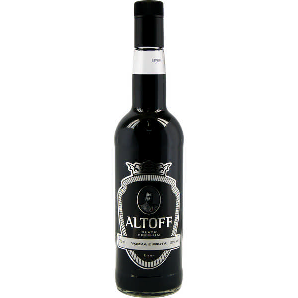 VODKA ALTOFF BLACK 70CL