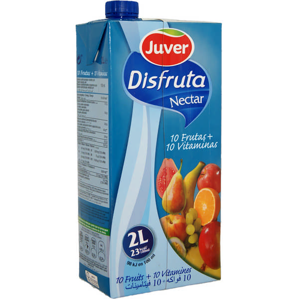 NECTAR JUVER DISFR. 10FRU+10VIT.2L
