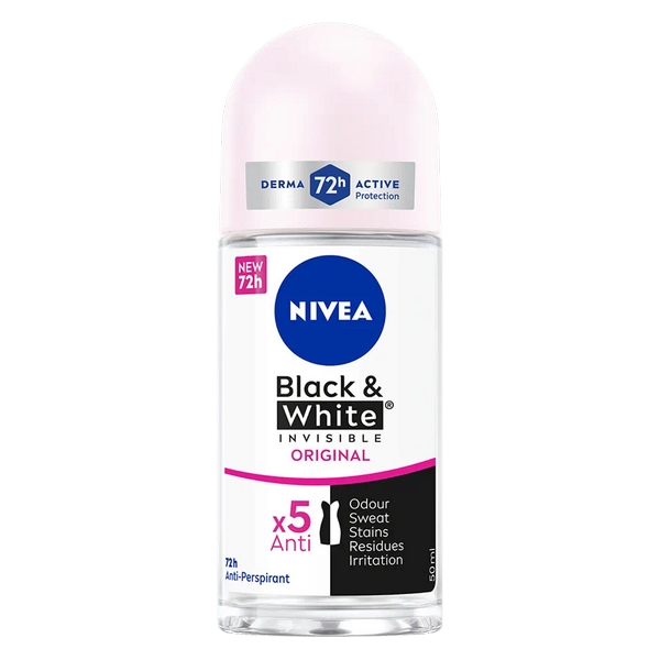 DEODORANT NIVEA R-ON W.B&W.ORIG.50ML