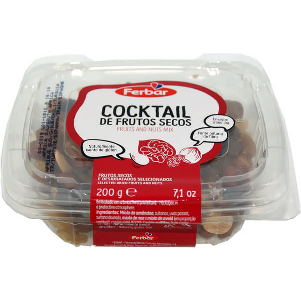 DRIED FRUITS FERBAR FUS.FRUT.CV 200G