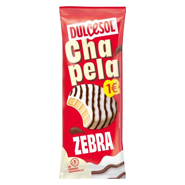 SNACK DULCESOL CHAPELA ZEBRA 126G