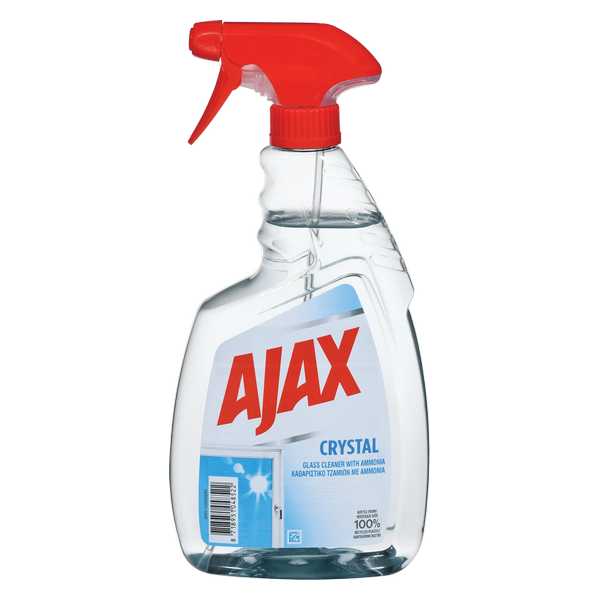 CLEANER GLASS AJAX CRISTAL PIST.750ML