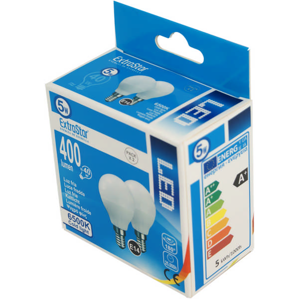 LIGHT BULB E/STAR(BO)LED E14-5W C2-F