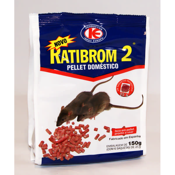RATIBROM 2 PELLET DOMEST.150G