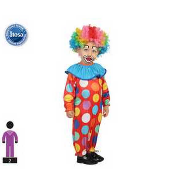 CARNIVAL COSTUME PALHAÇO 1-2