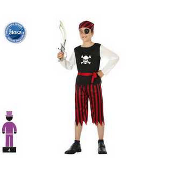 CARNIVAL COSTUME PIRATA 10-12