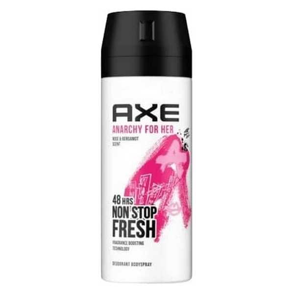 DEODORANT AXE SPR ANARCHY F/HER 150M