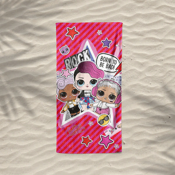 TOALHA PR.LOL FUC.70X140 100%P