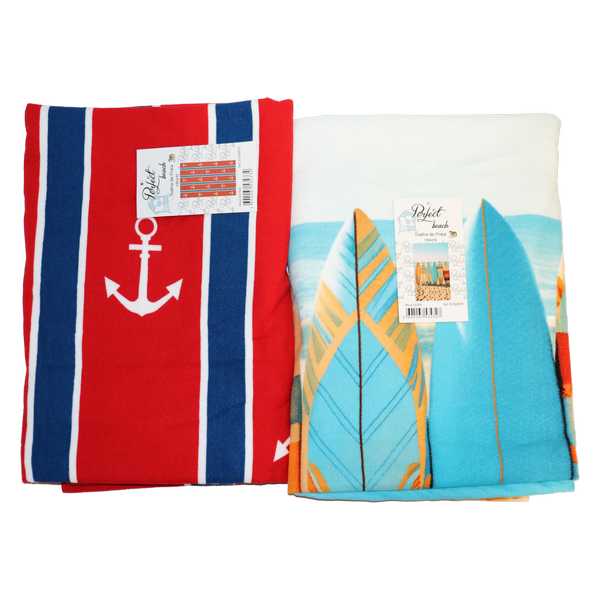 TOALHA PR.II SORT.3D 100X180CM