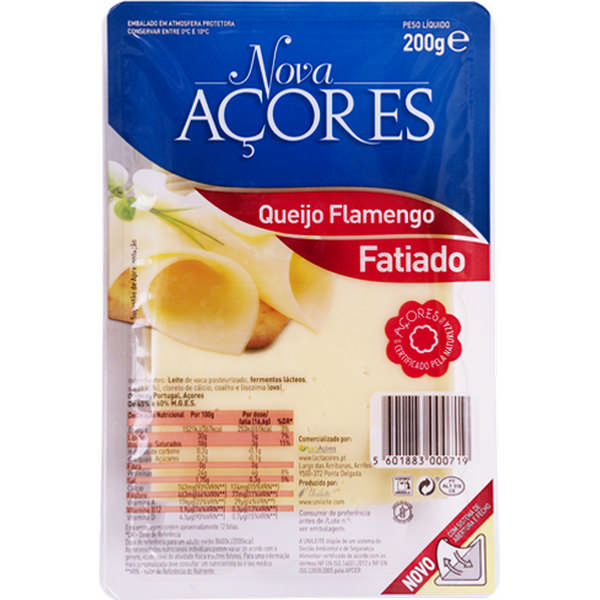 CHEESE NOVA AÇORES FLAM.FAT.200G