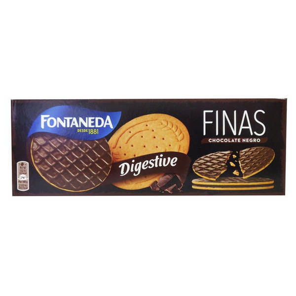 COOKIES FONTANEDA DIG. FIN.NEG.170G