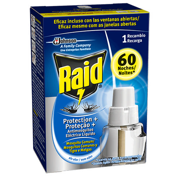 ANTI MOSQ.RAID LQ.REC.60N.36ML