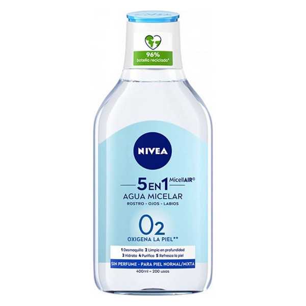 WATER MICEL.NIVEA O2 NORM.400ML
