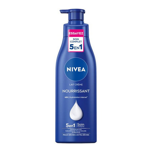 BODY MILK NIVEA NUTRIT. C/DOS.400M