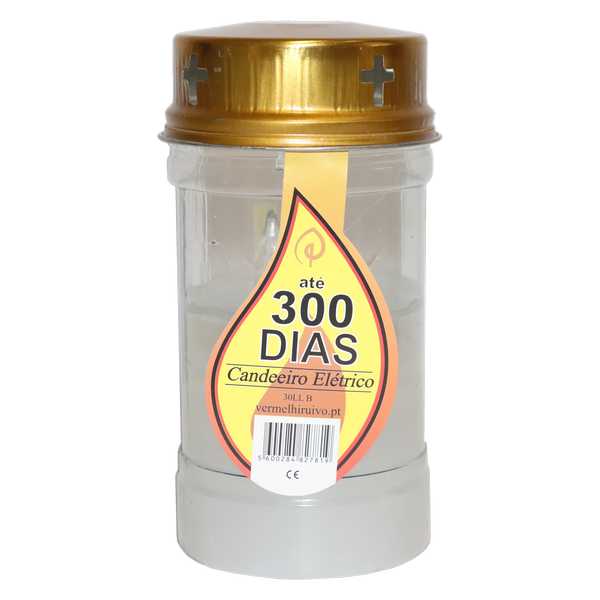 CEMETERY CANDLE ELET.30LL BRAN.ATE 300D