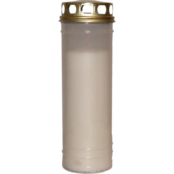 CEMETERY CANDLE 80LL 80/24 WHITE
