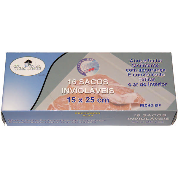 BAG CONG.15X25CM CX16 24482