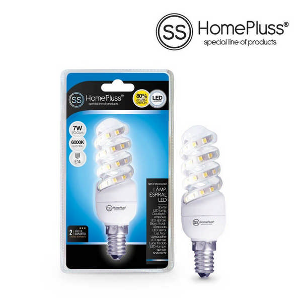 LIGHT BULB H/PLUSS ESP.LED E14-7W FR
