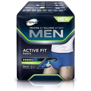 FRALDAS TENA MEN AC.FIT PLUS(M)9
