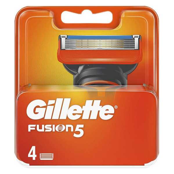 LÂMINAS GILLETTE FUSION5 4