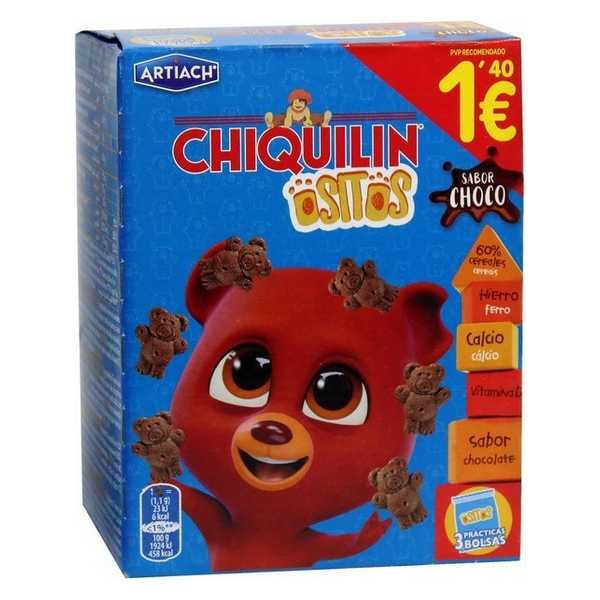 COOKIES CHIQUILIN URSOS CHOC.120G