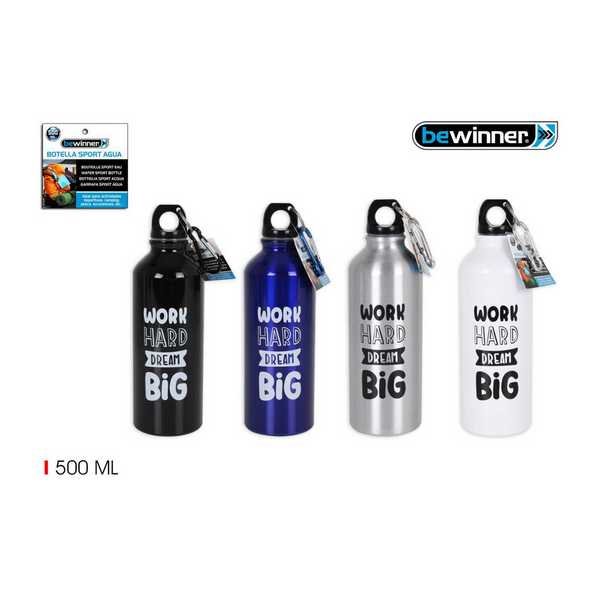 BOTTLE WATER ALUM.500ML 272277