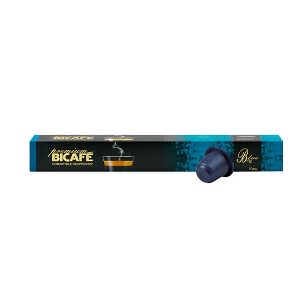 COFFEE BICAFE PREM.BLUE 12 10U N