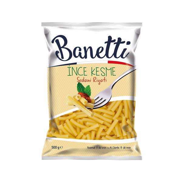 PASTA BANETTI SEDANI RIGATI 500G