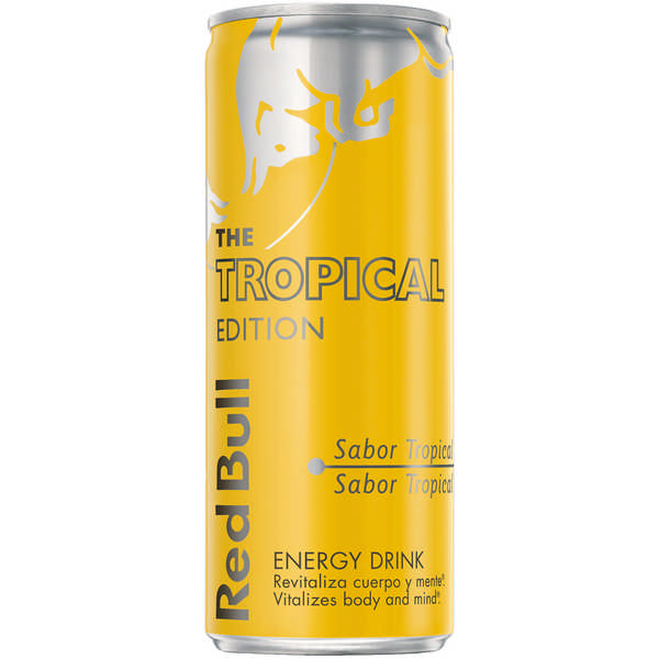 DRINK RED BULL TROPICAL LT 250ML
