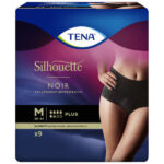 DIAPERS TENA SILH.NOIR PLUS M 9