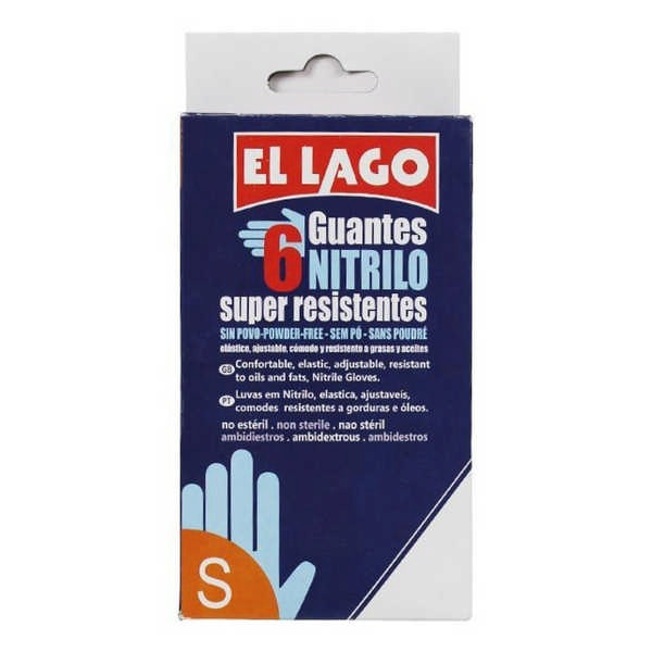 GLOVES NITRI.EL LAGO(S)CX6 9865