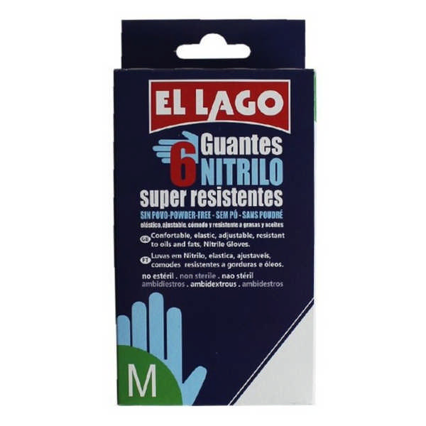 GLOVES NITRI.EL LAGO(M)CX6 9872