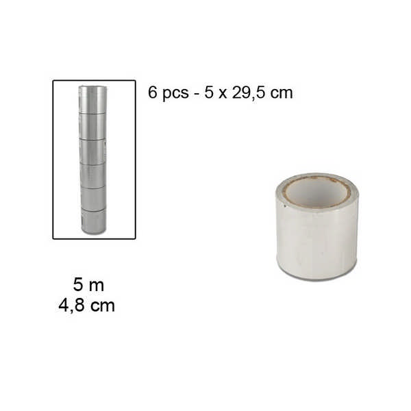 TAPE ALUM.5MX48MM CJ6 091852