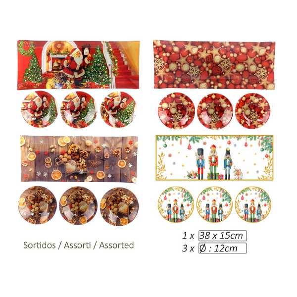 PACK APPETIZERS GLASS 4P.LR4/4