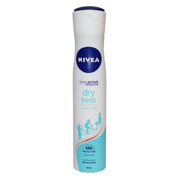 DEODORANT NIVEA SPR W.DRY FRESH 200M