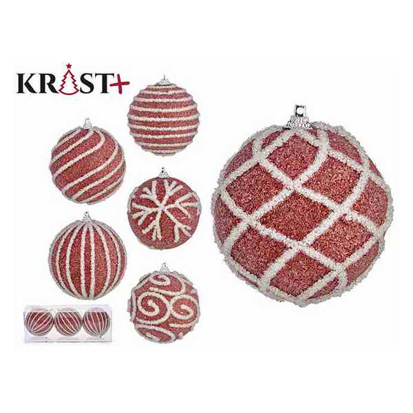 BALL CHRISTMAS ROSA 8CM CJ3 97213