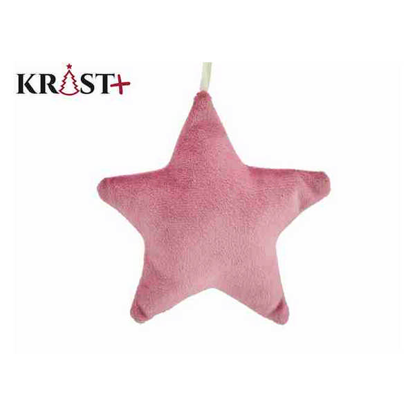 ADORNMENT CHRISTMAS STAR ROSA 96675