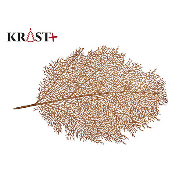 LEAF CORAL CHRISTMAS DOUR.95549